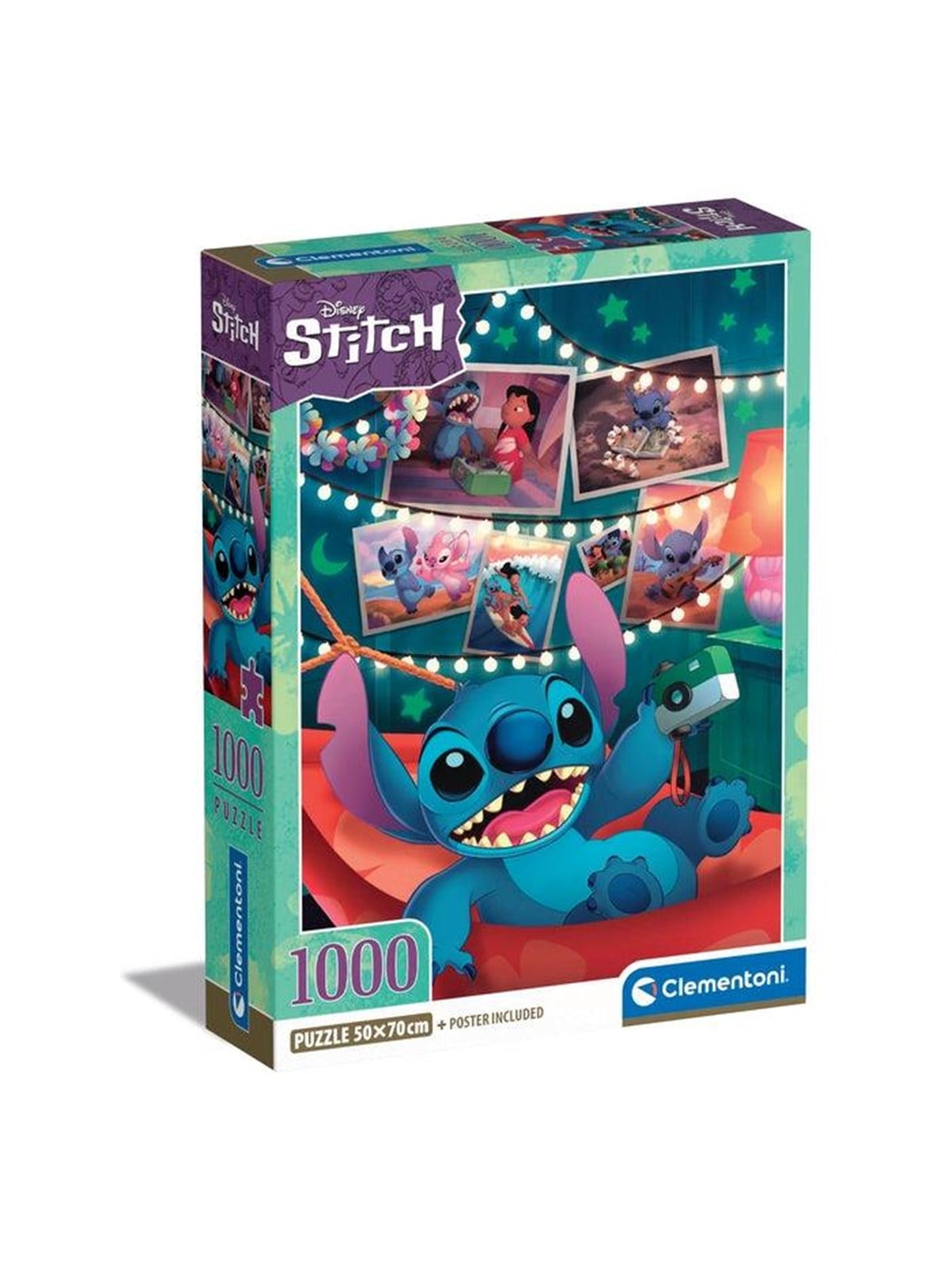 Clementoni Jigsaw Puzzle Disney Stitch 1000pcs. Boden - 39793