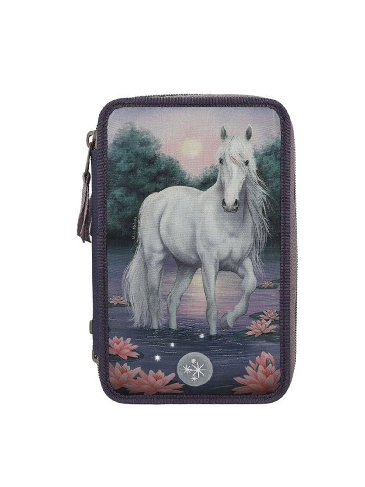 Depesche Miss Melody Triple Pencil Case Searoses Led - Schule - 0412947