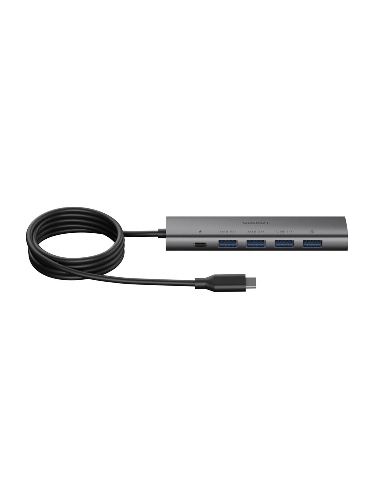 Obsbot 3-in-1 USB 3.0 Hub USB-Hubs - USB 3.0 - 3 - silber Image