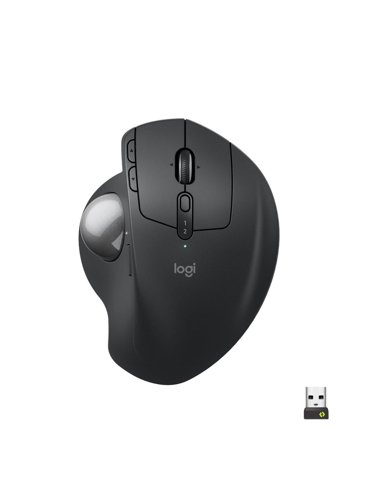 Logitech MX Ergo S - Ergonomische Maus (Schwarz) - 910-007260