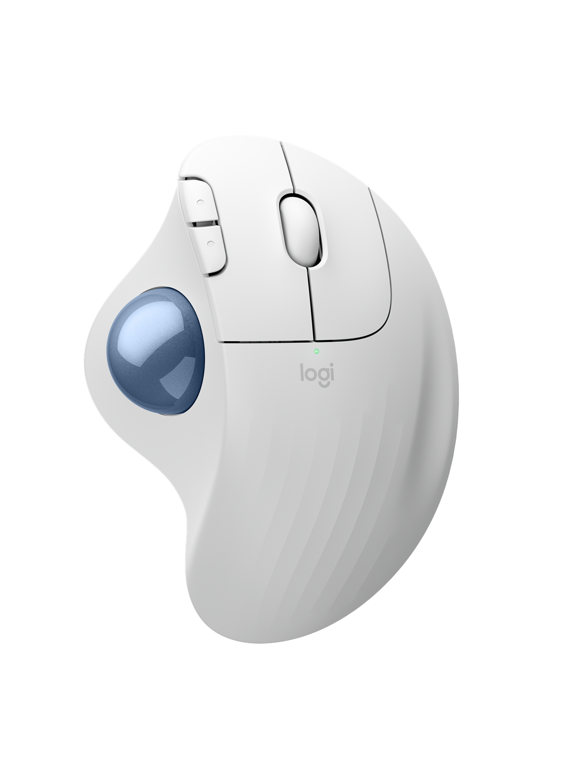 Logitech Ergo M575s - Off-white - Ergonomische Maus (Weiß) - 910-007030