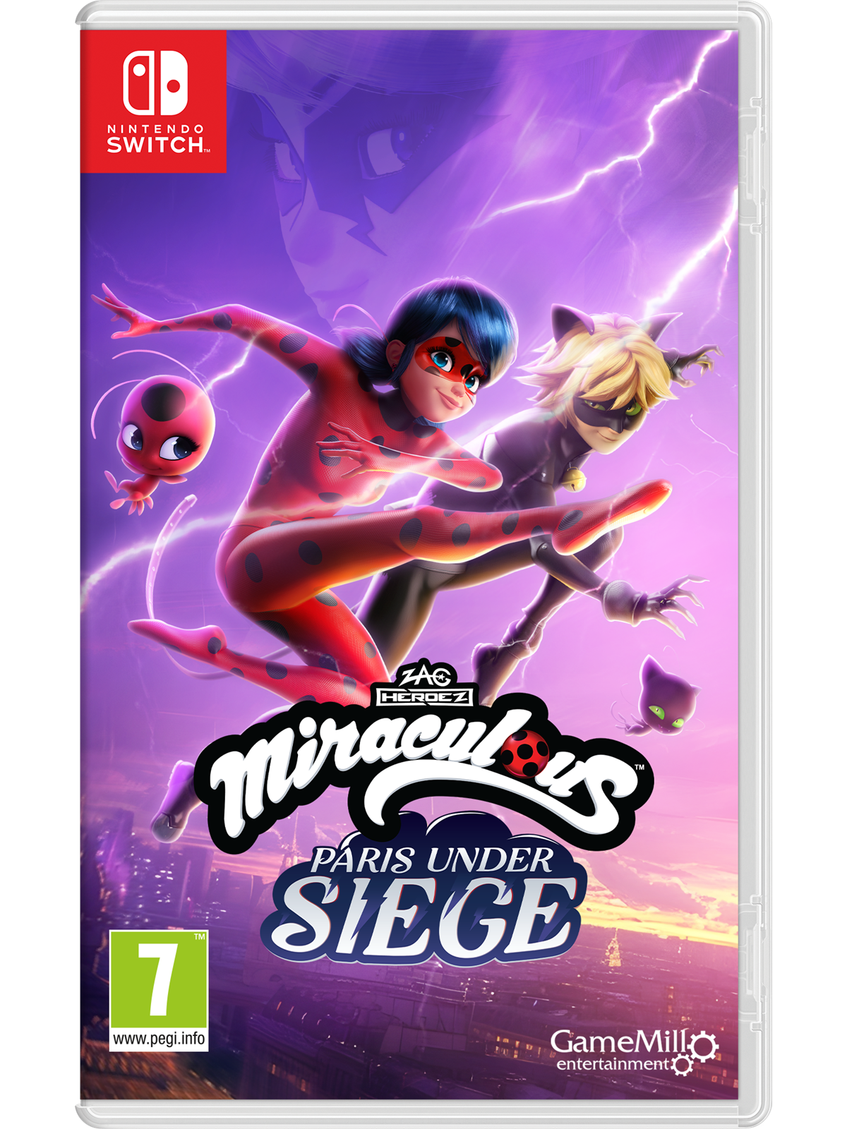 Miraculous: Paris Under Siege - Nintendo Switch - Abenteuer - Pegi 7 - Spiele - 5060968302146