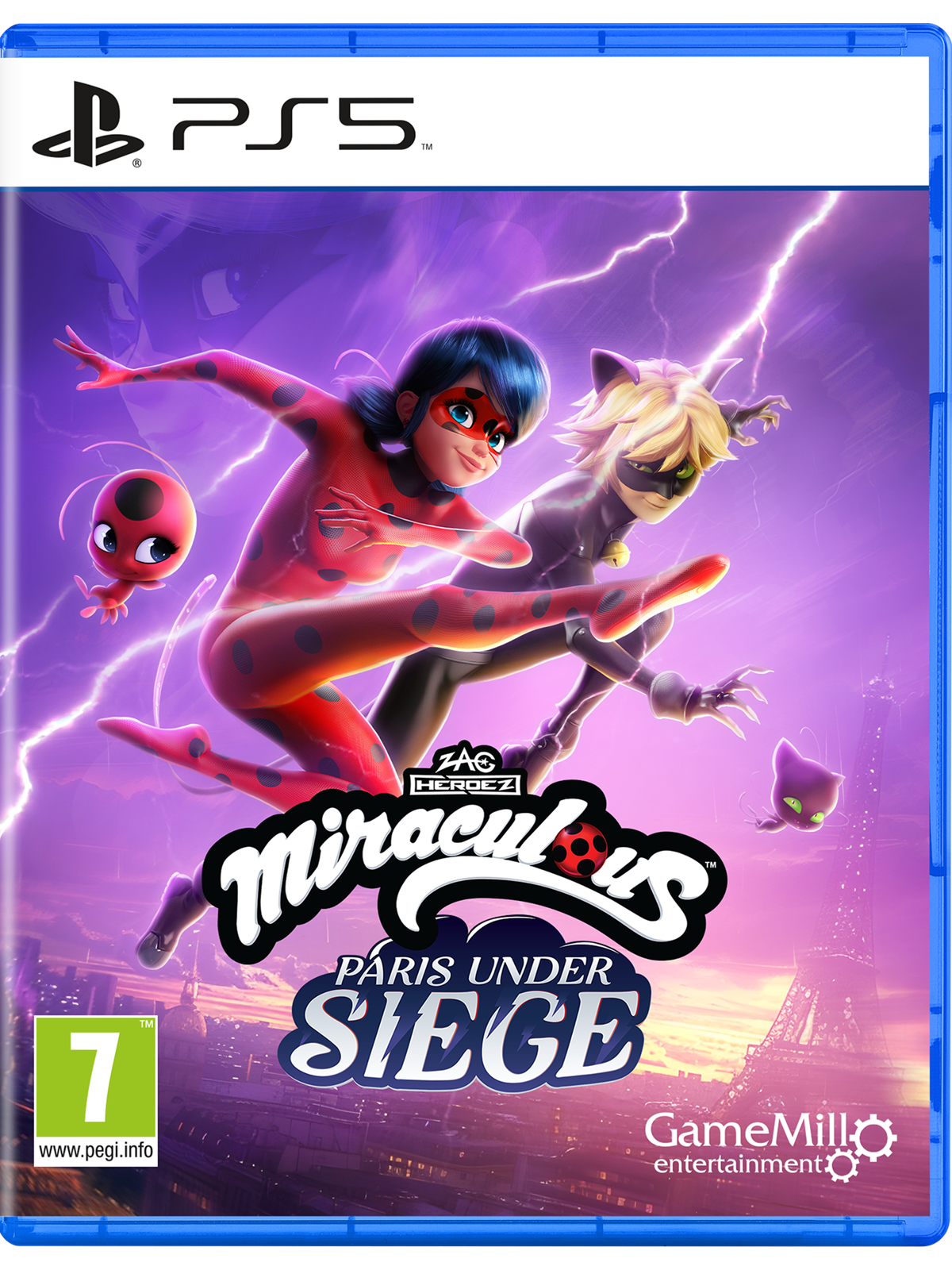 Miraculous: Paris Under Siege - Sony Playstation 5 - Abenteuer - Pegi 7 - Spiele - 5060968302160