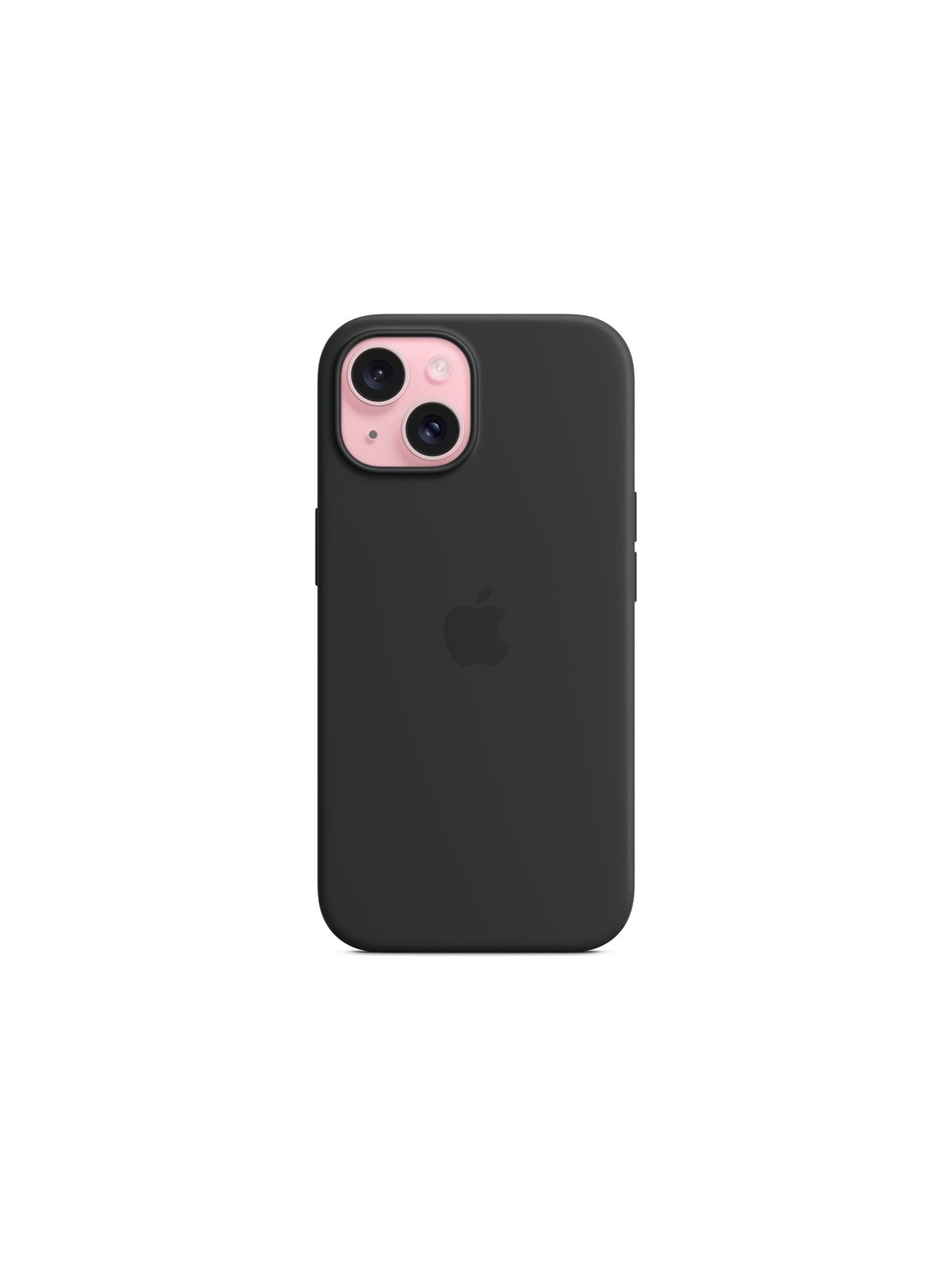 Apple Iphone 15 Silicone Case With Magsafe - Black - Handys Cover Cases - Mxpd3zm/a