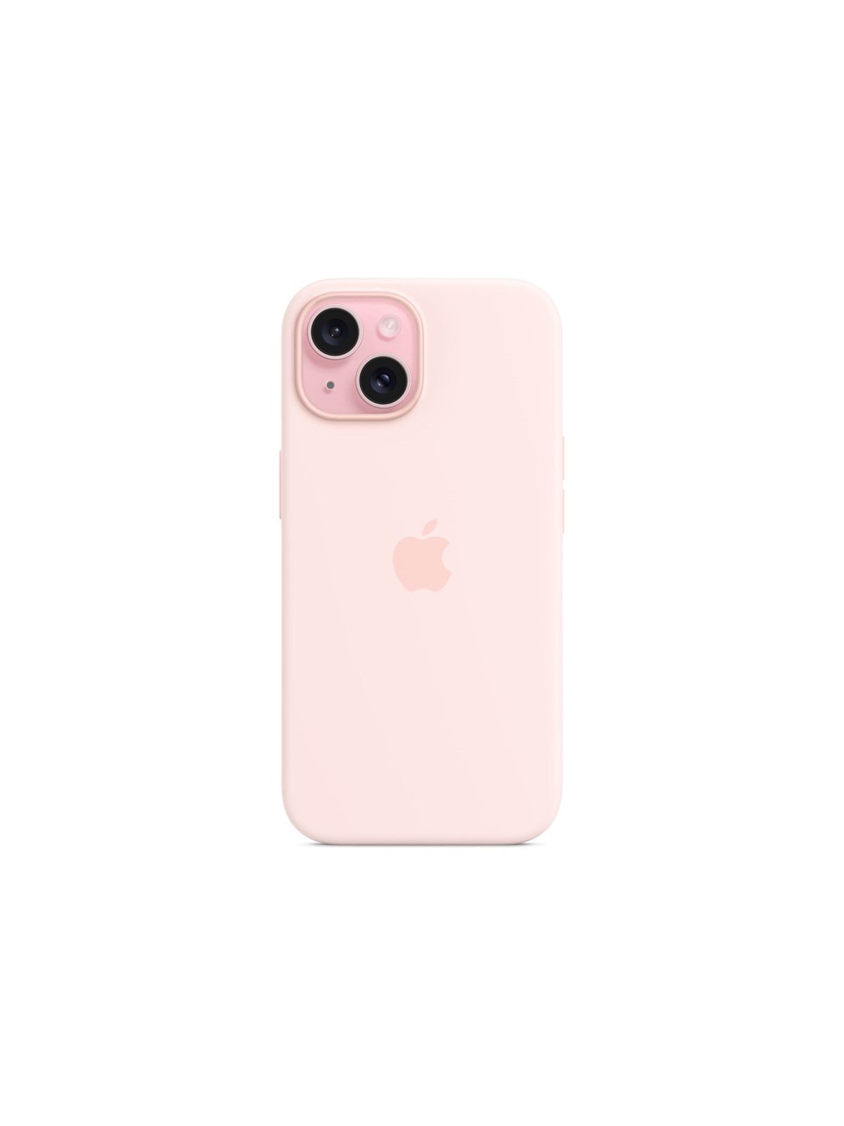 Apple Iphone 15 Silicone Case With Magsafe - Light Pink - Handys Cover Cases - Mxph3zm/a