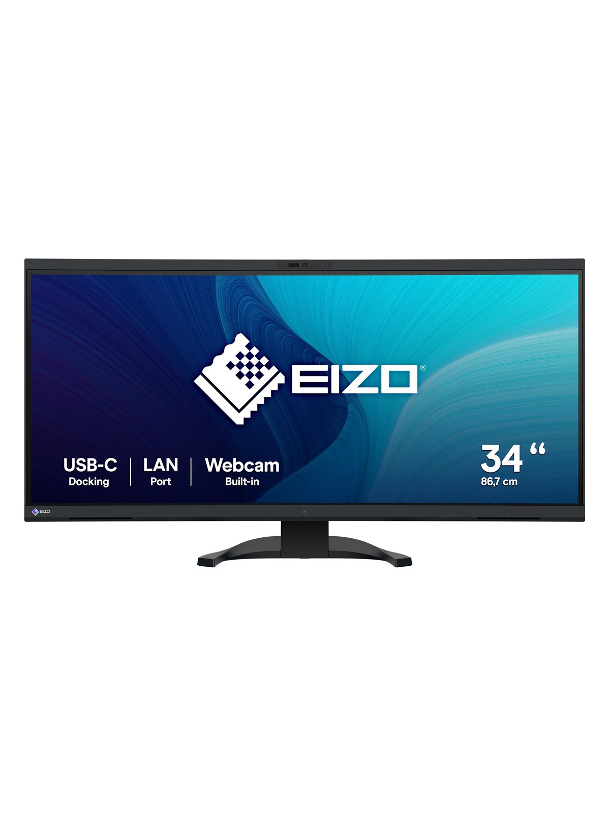 34" Eizo Flexscan Ev3450xc-bk - 3440x1440 (Uwqhd) - Ips - 94w Usb-c - Bildschirm