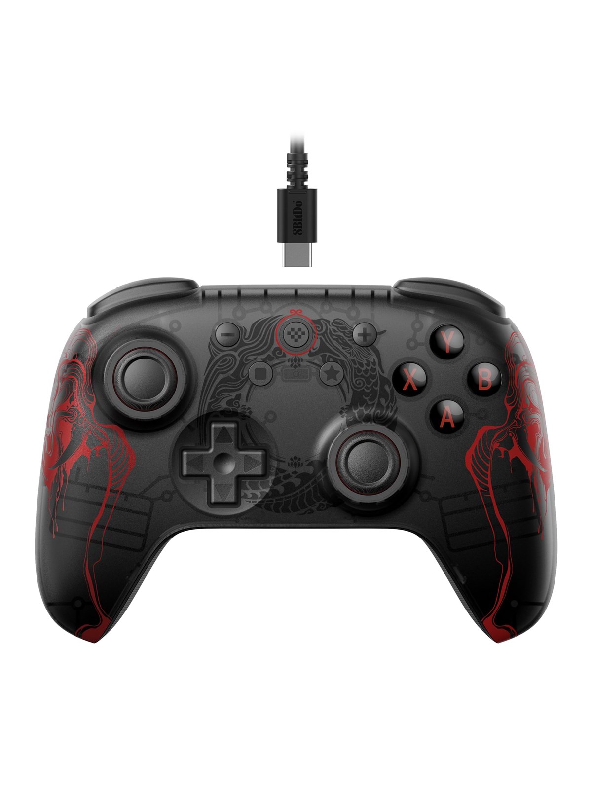 8bitdo Ultimate 2C Wired Pad Black Myth Wukong - Wired Controller - Android - Gaming Zubehoer - Ret00482