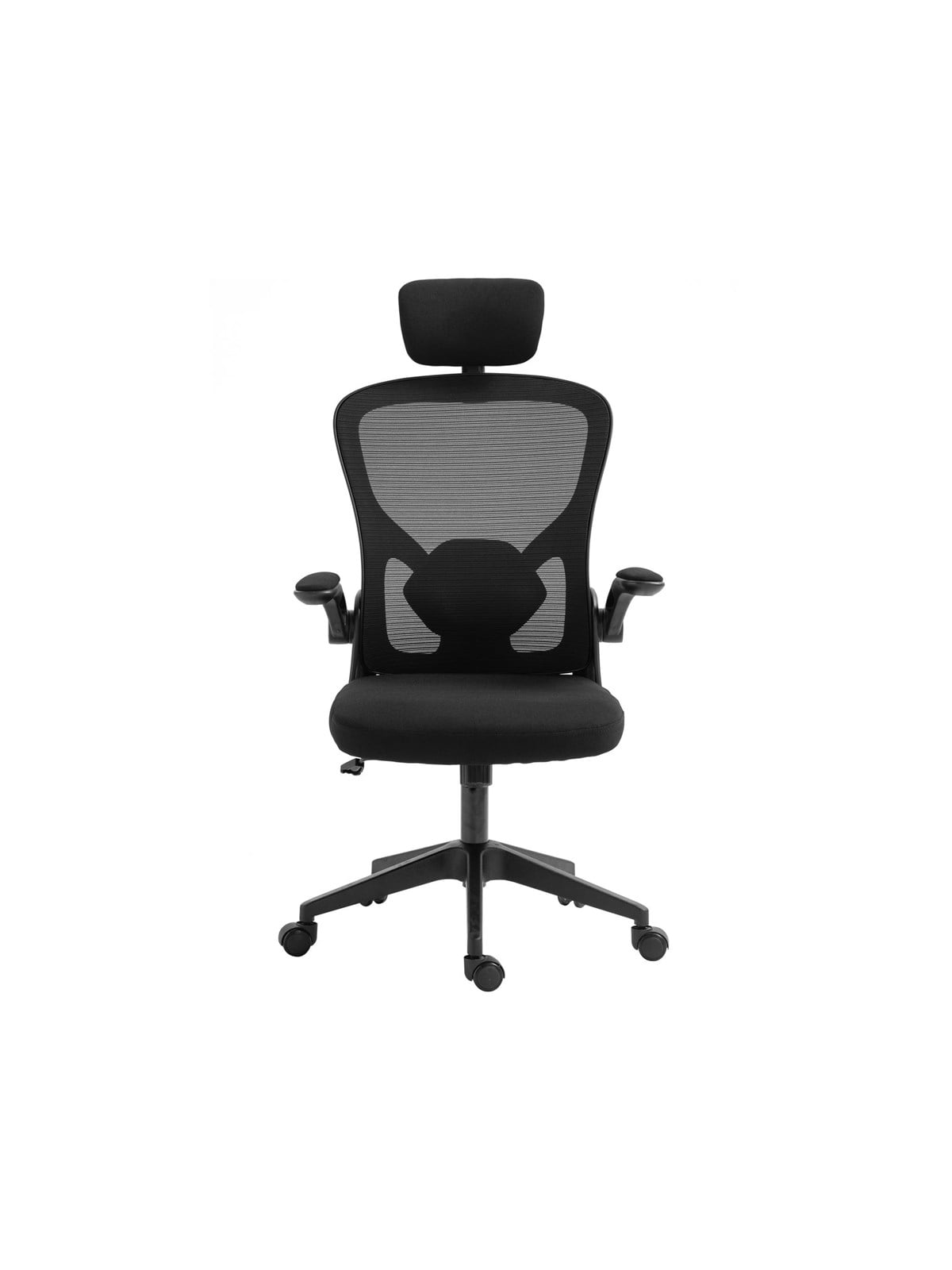 Sandberg Ergofusion Gaming Chair Gaming Stuhl - Schwarz - Mesh Fabric - Bis zu 110 kg - Gaming Stuehle - 640-97