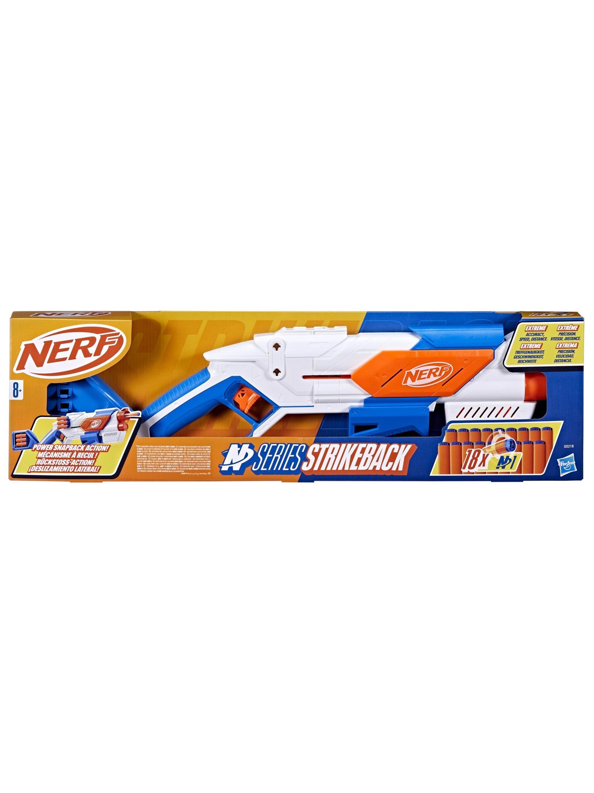 Nerf N Series Strikeback - Spielzeugwaffen - G0218eu40