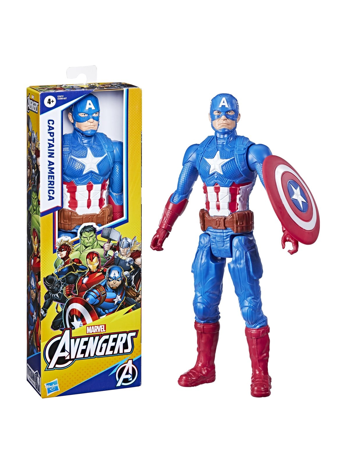Marvel Avengers Titan Hero Series Captain America 30 cm - Figuren - E78775x0