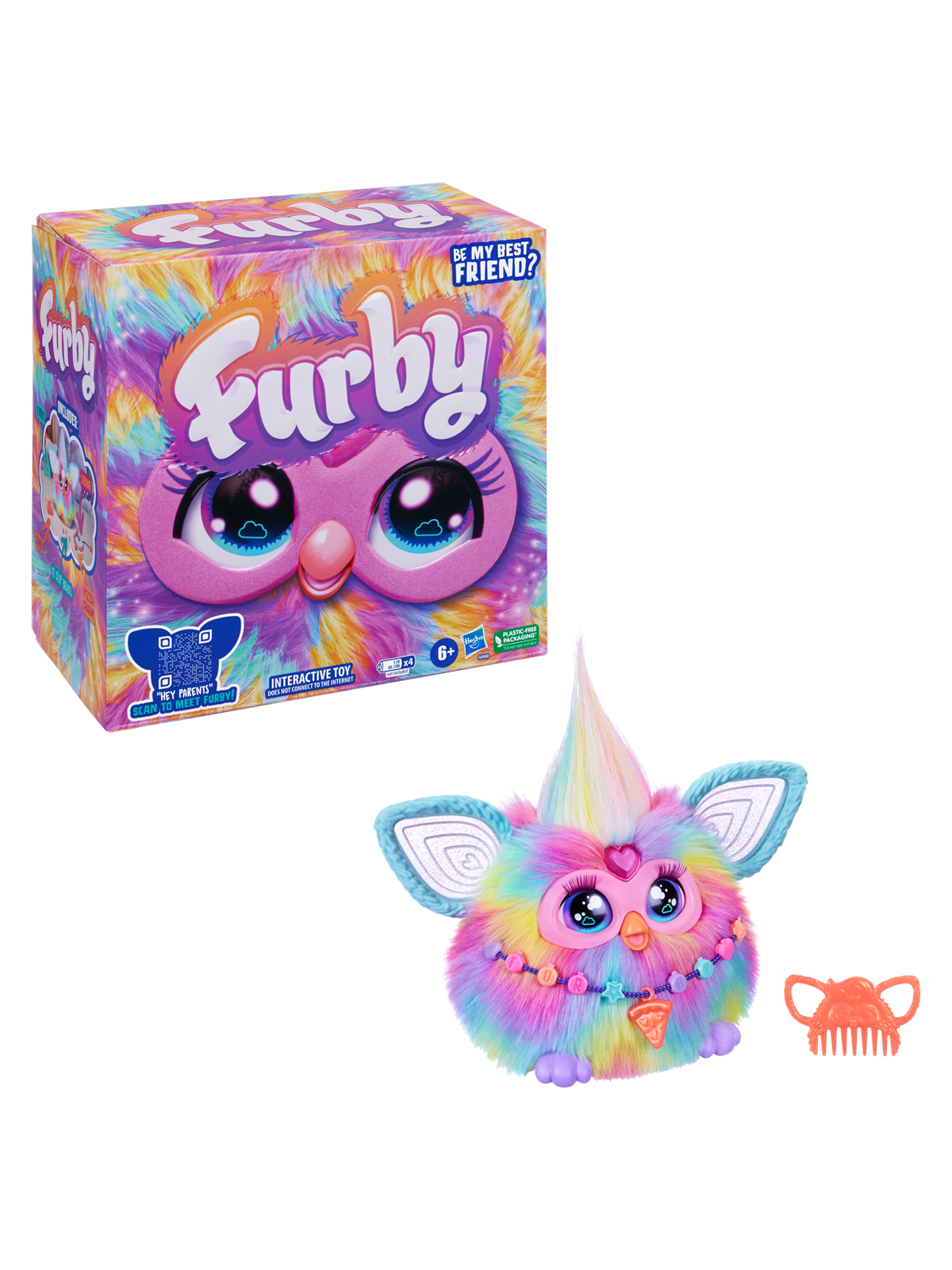 Furby Tie Dye Plush 15 cm - F8900uu0