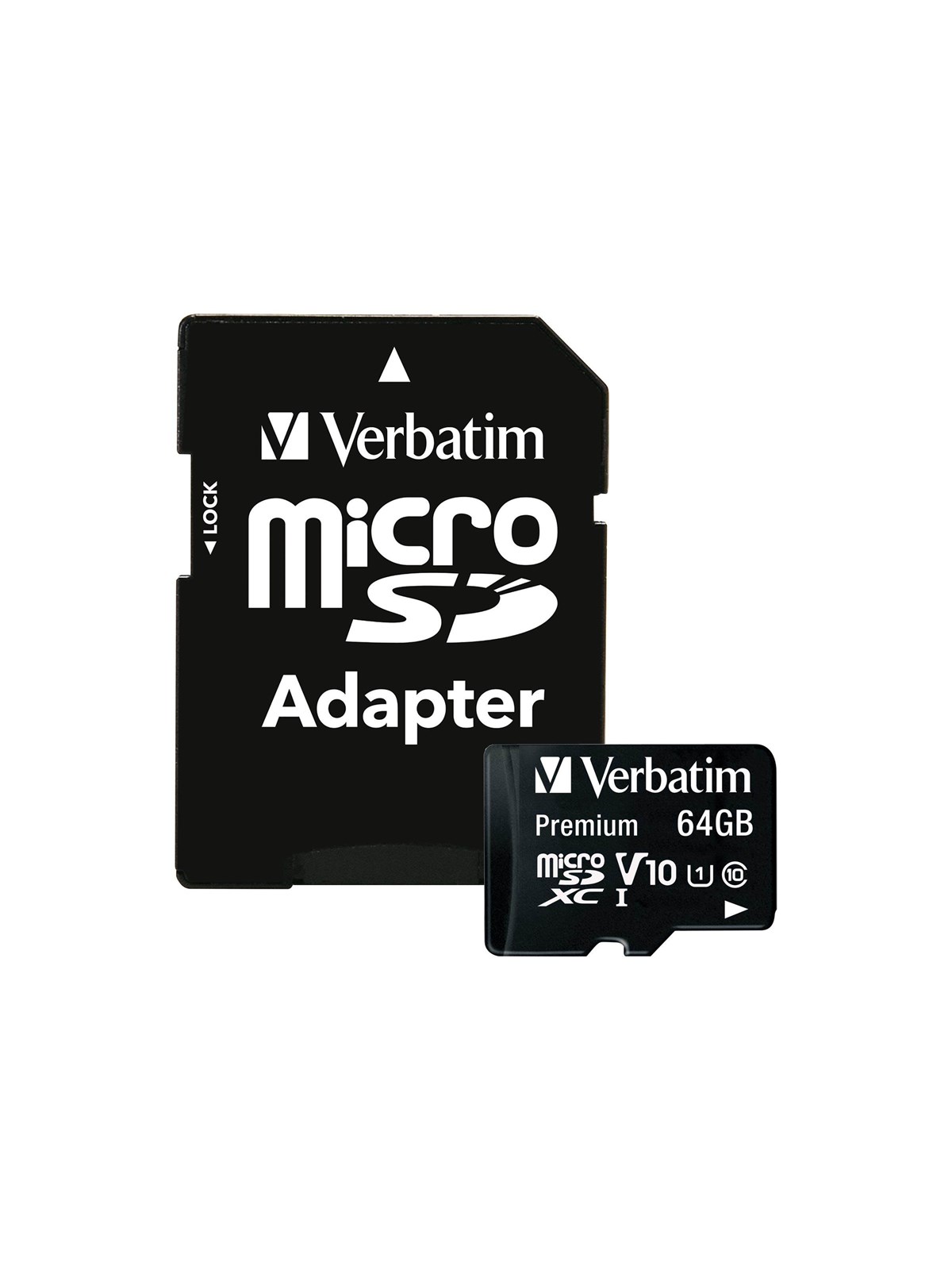 Verbatim Premium Microsd/sd - 90mb/s - 64gb - Speicherkarten - 44084