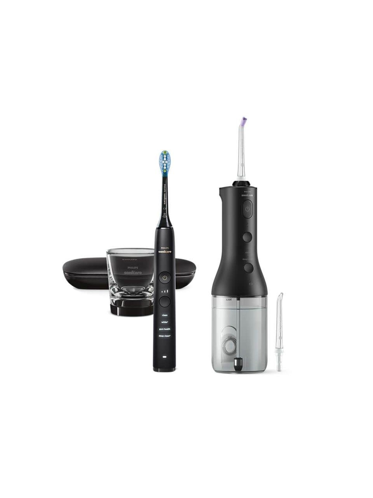 Philips Elektrische Zahnbürste Sonicare Diamondclean 9000 Hx3886/43 - Oral Irrigator - Black - Elektrische Zahnbuersten