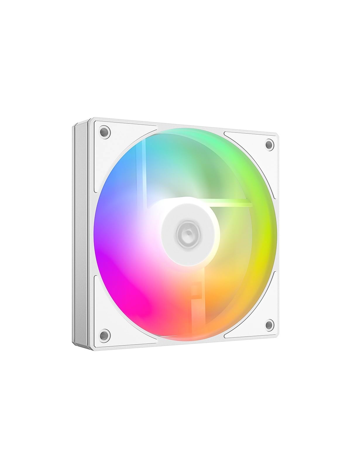 Id-cooling As-120-argb-w - Gehäuselüfter - 120mm - Weiß Mit Rgb-beleuchtung - 27 Dba - Gehaeuseluefter