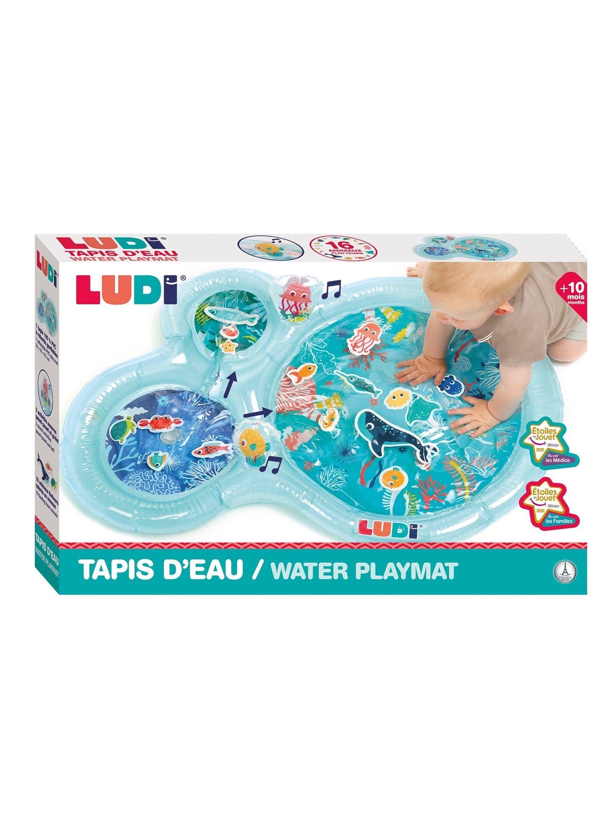 Ludi Water Play Mat - Turquoise - Baby Spielzeug - Lu30126