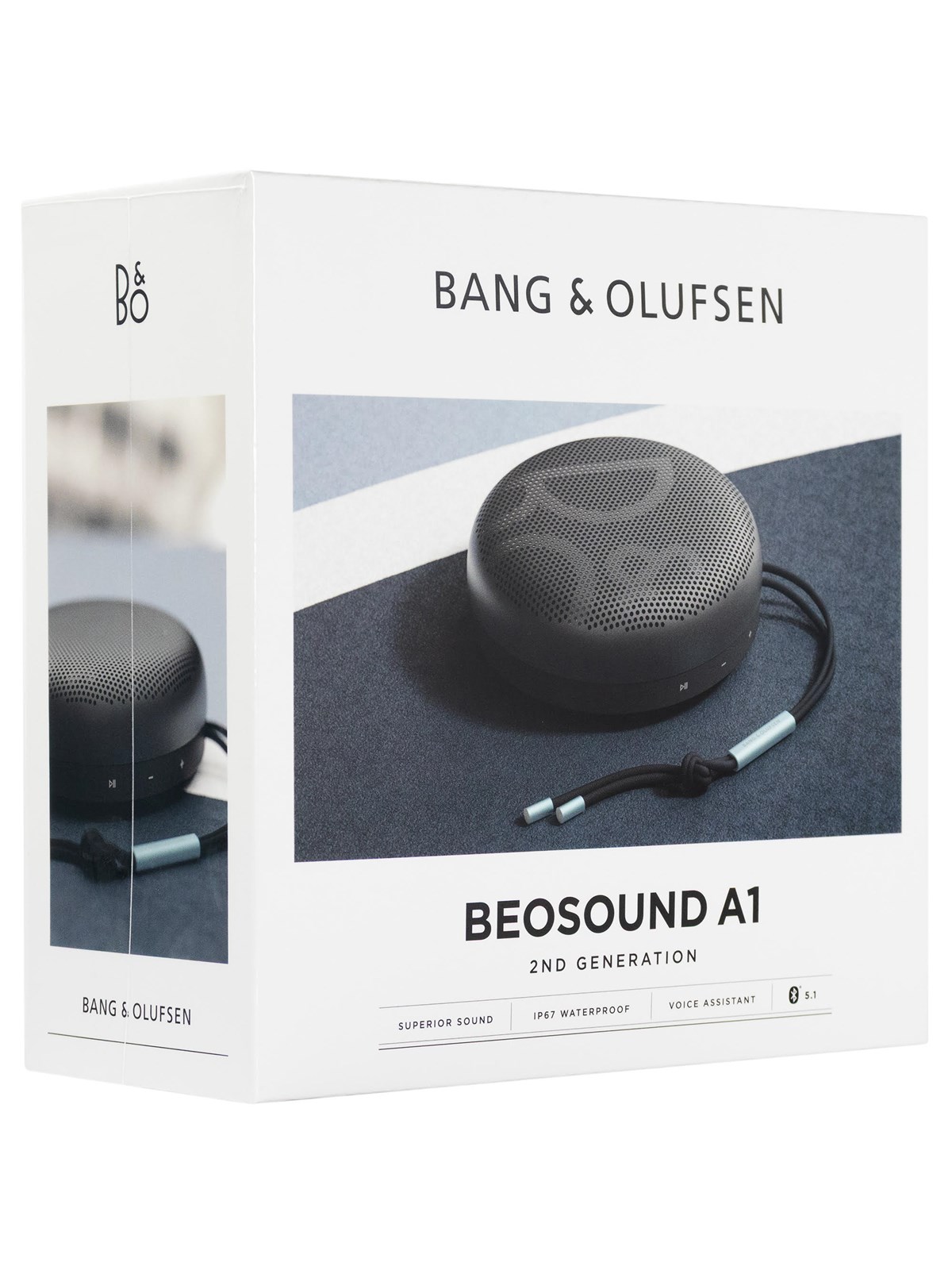 Bang & Olufsen Beosound A1 (2nd Gen) - Anthracite Oxygen - Tragbare Party Lautsprecher - 1734022