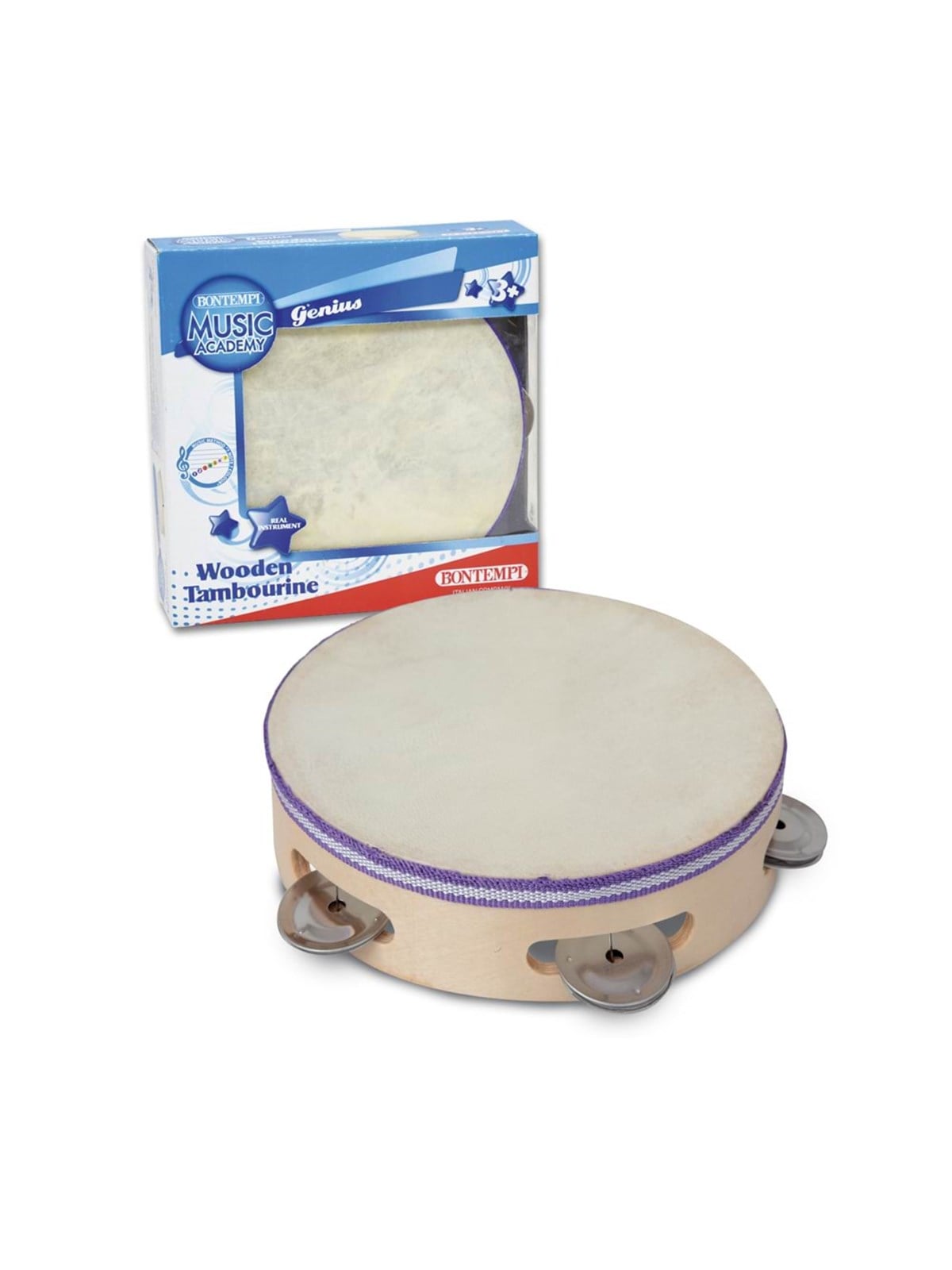 Bontempi Tambourine With Wooden Edge - Musik - 561820