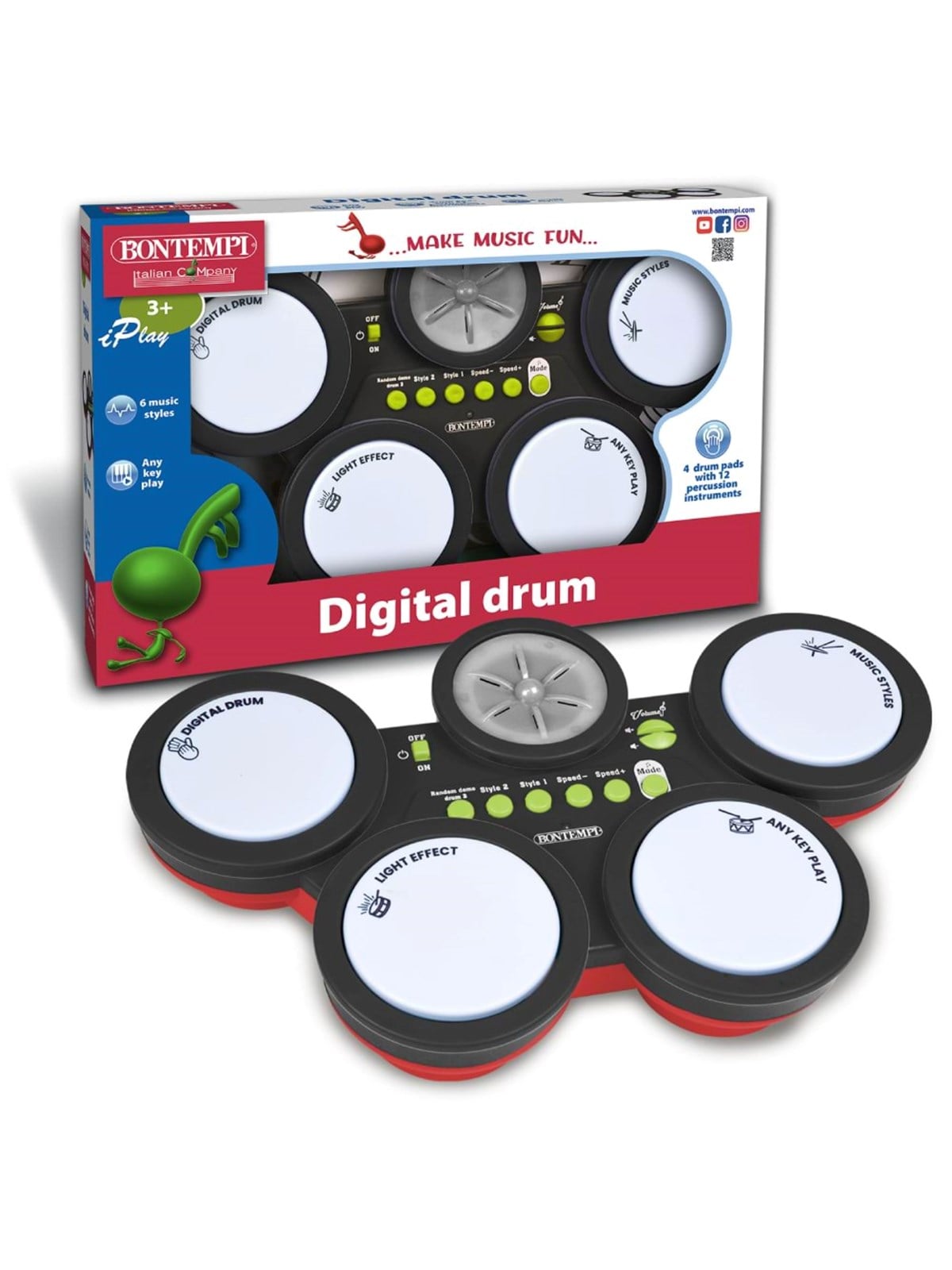 Bontempi Digital Drum Kit - Musik - 18 0510