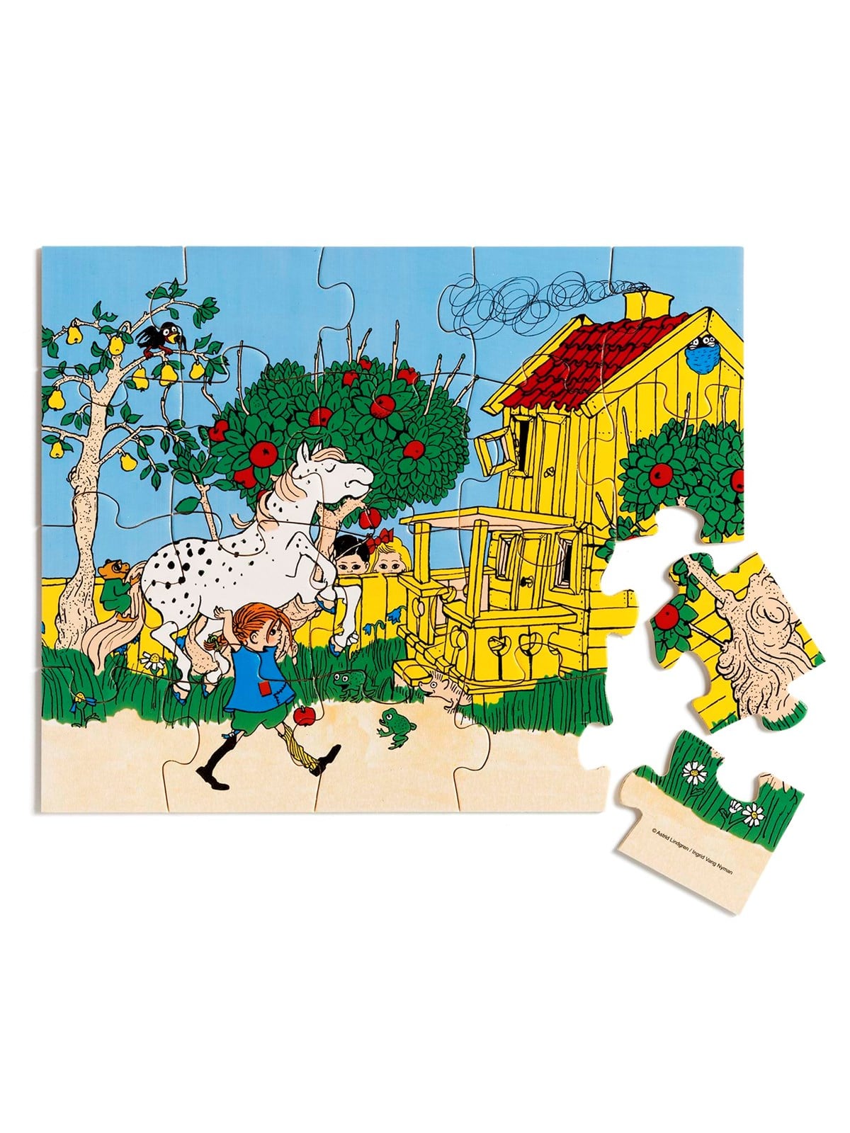 Pippi Wooden Puzzle - 18096