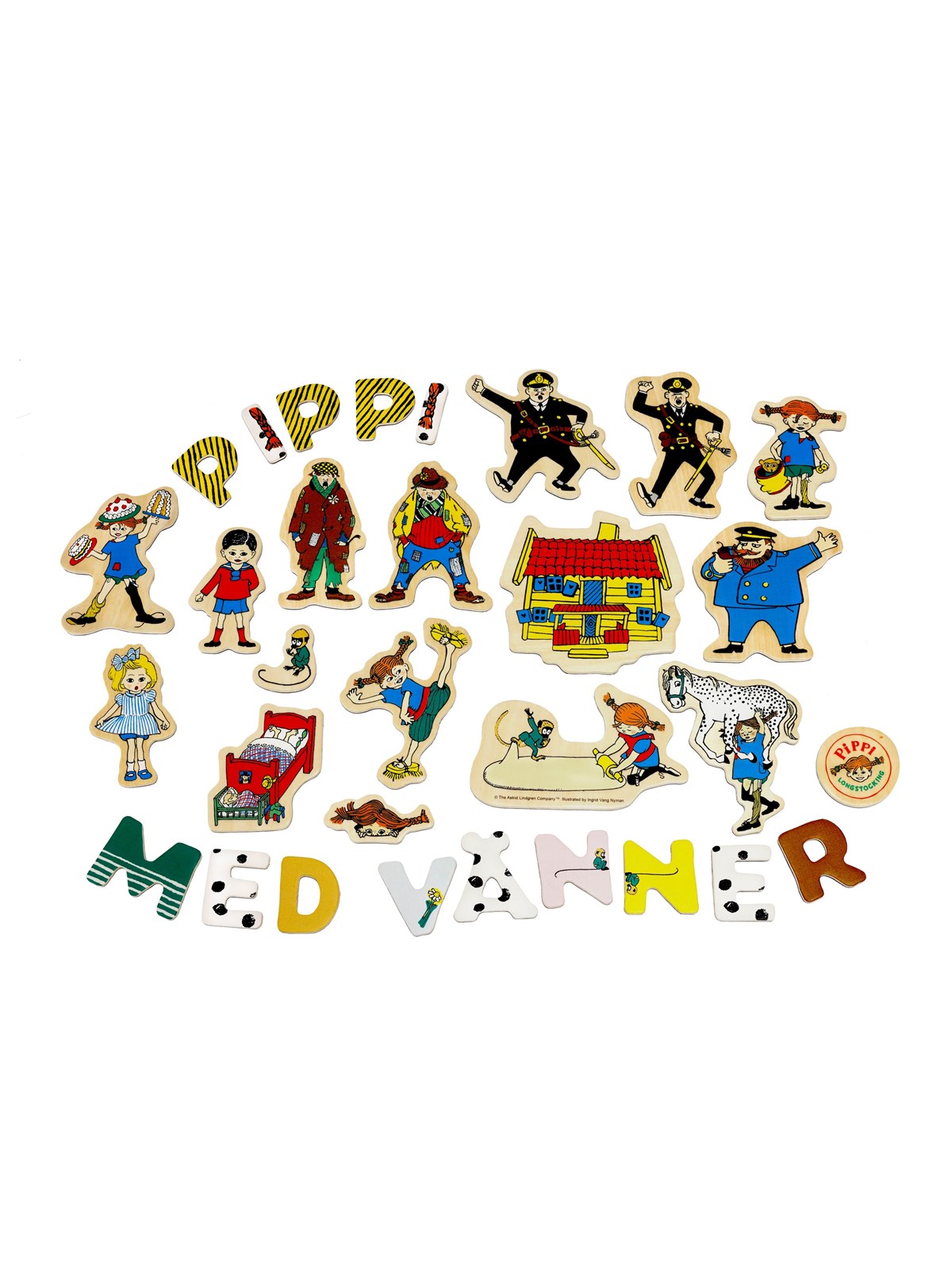 Pippi Magnetic Letters - Spielzeug - 18109