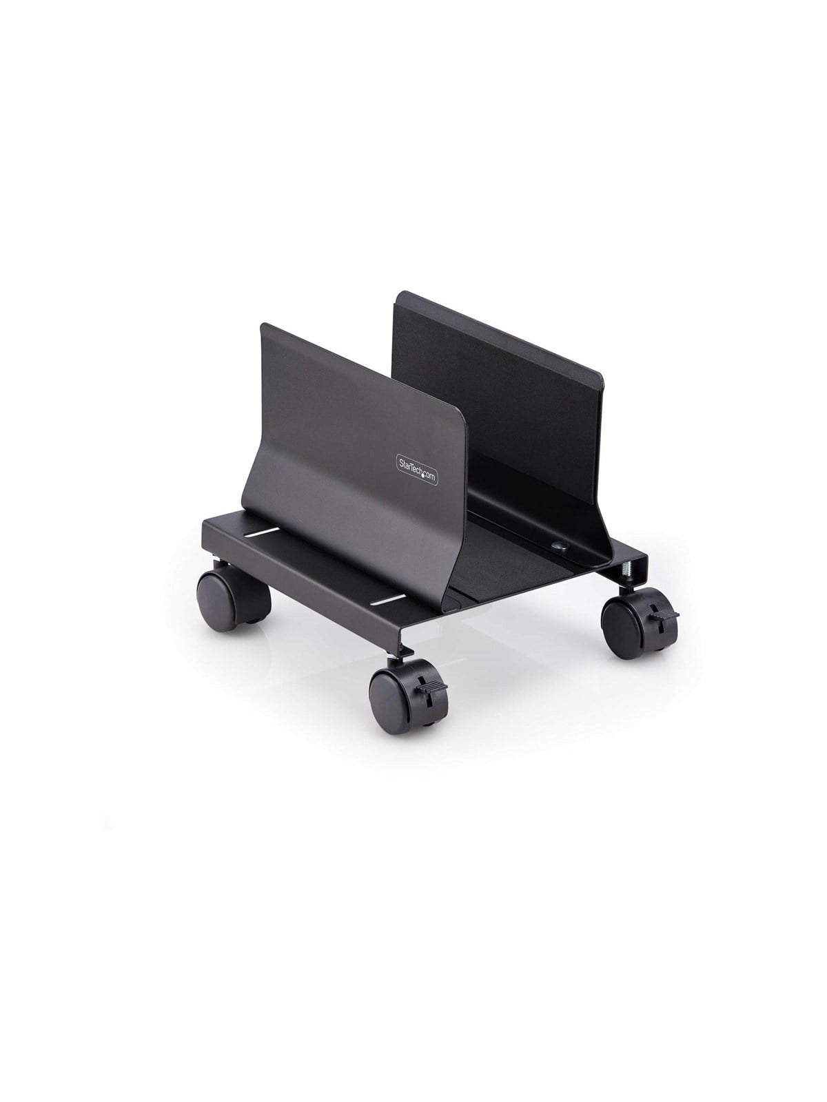Computer Tower Cart Rolling Cpu Caddy w/ Wheels Adjustable Cart - For Personal Computer - Black 21 kg - TV AV Moebel Wandbeschlaege - Cpumobilestnd