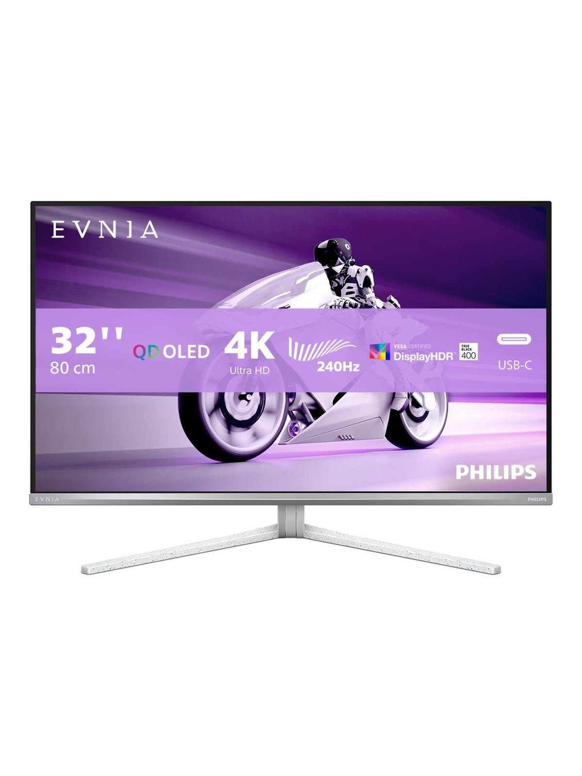 32" Philips Evnia 8000 32m2n8900 - 3840x2160 (4K) - 240hz - Qd-oled - 65w Usb-c - Kvm Switch - Bildschirm - 32m2n8900/00
