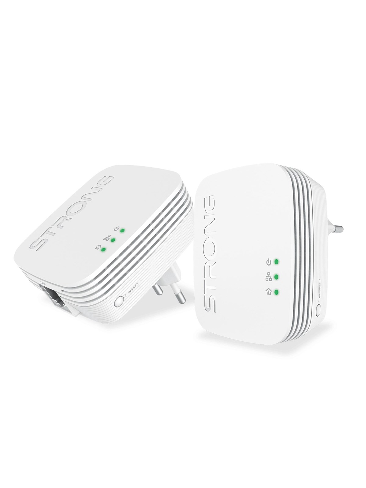 Strong Powerline 1000 Mini 2-pack - 1000 Mbit/s Homeplugs - Homeplug Powerline - Powerl1000duomini