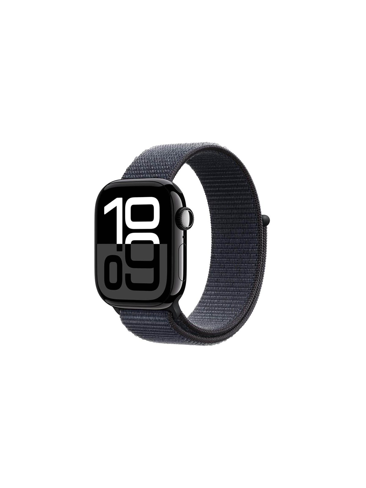 Apple Watch Series 10 Gps - 42mm - Aluminium Diamantschwarz - Sport Loop Tinte - Smartwatches Pulsuhren Sportuhren Schrittzaehler - Mwwg3qn/a