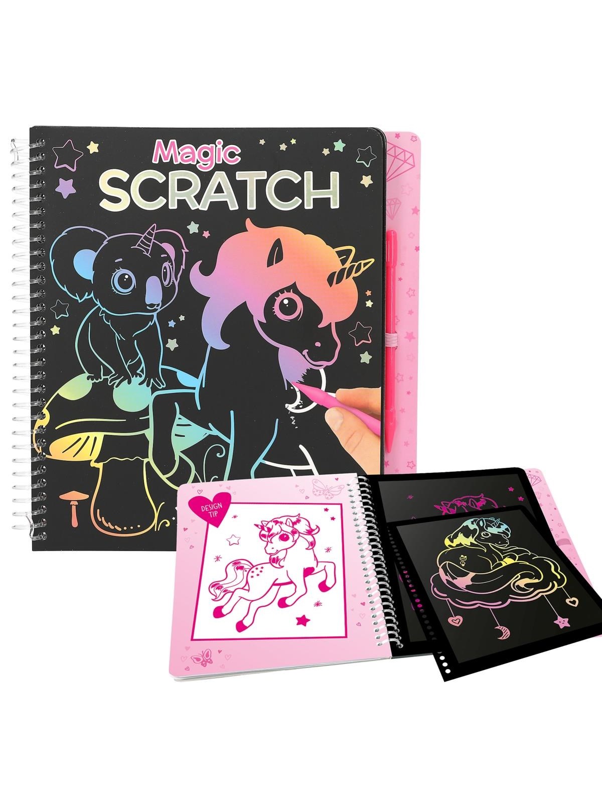 Ylvi Magic Scratch Book - Kreativ Spiele - 412730