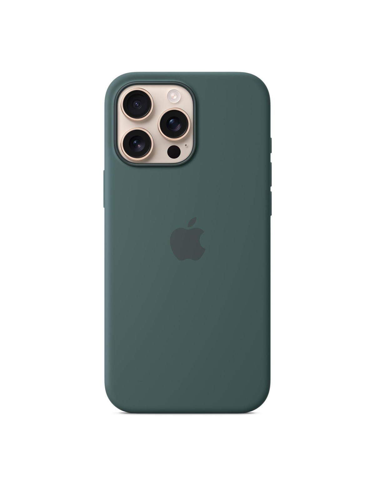 Apple Iphone16 Pro Max Silicone Case With Magsafe - Lake Green - Handys Cover Cases - Ma7v4zm/a