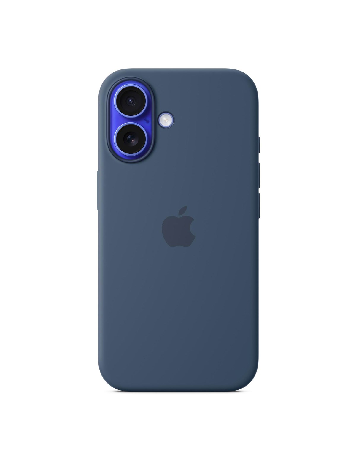 Apple Iphone16 Silicone Case With Magsafe - Denim - Handys Cover Cases - Myy23zm/a