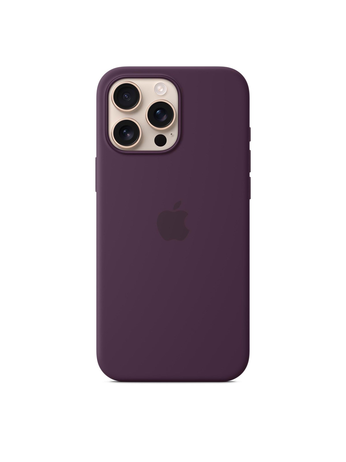 Apple Iphone16 Pro Max Silicone Case With Magsafe - Plum - Handys Cover Cases - Myyw3zm/a