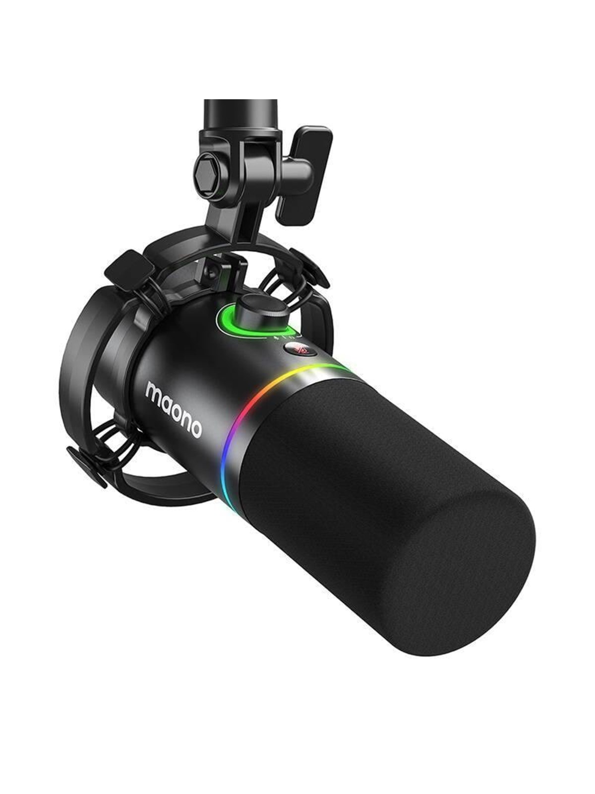 Maono Dynamic Microphone Pd200x (Black) - Mikrofone - Pd200x Black
