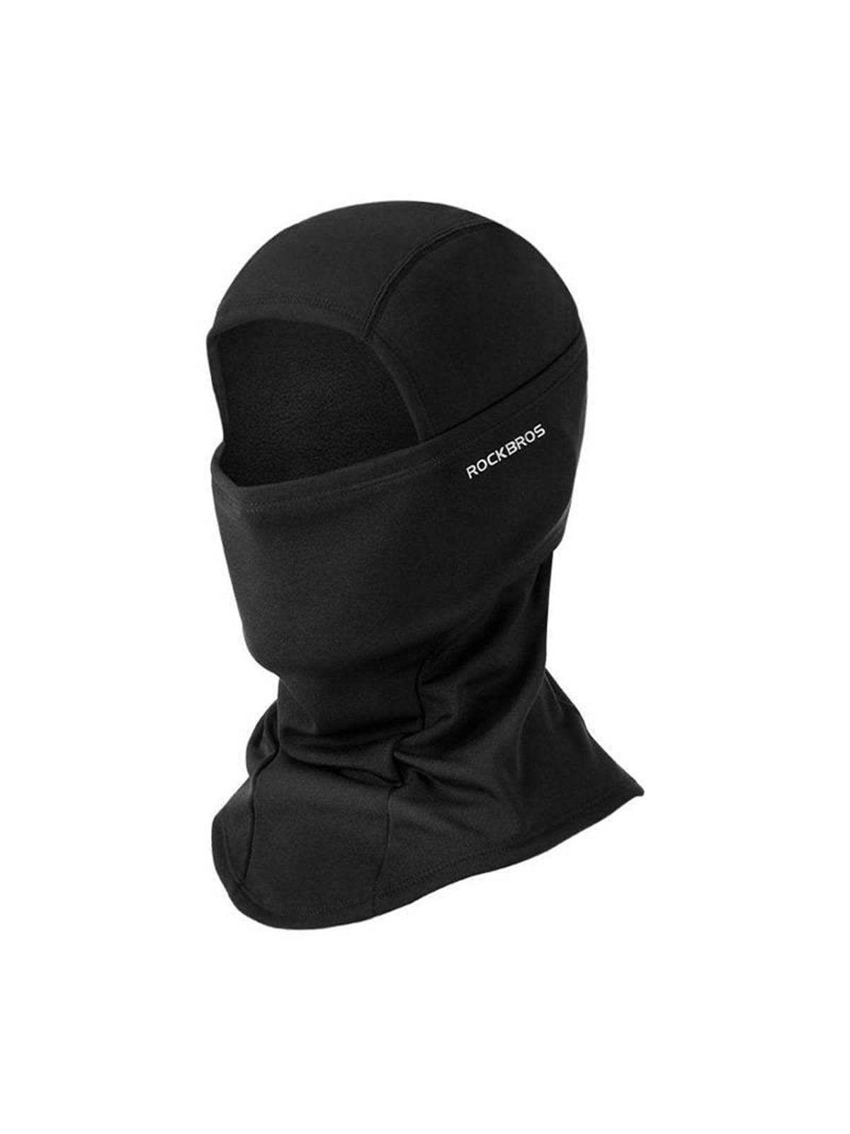Rockbros Cold Weather Windproof Thermal Winter Balaclava Ski Mask Neck Warmer Hood - Fahrradzubehoer - Lf7345bk