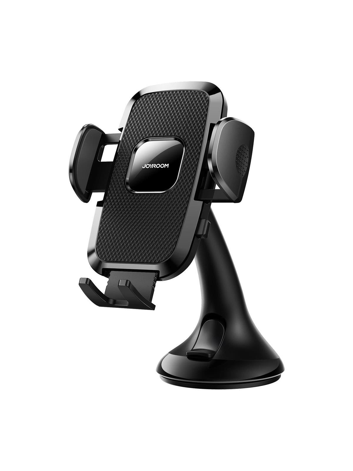 Joyroom Jr-zs259 Mechanical Car Holder Universal For Phone on Cockpit / Window - Black - Handys Anderes Zubehoer