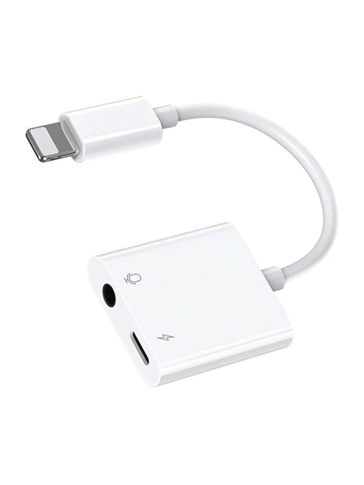 Joyroom S Lightning / 3.5mm Audio Adapter - Y105 (White) Usb-hubs - Usb Hubs - S-y105