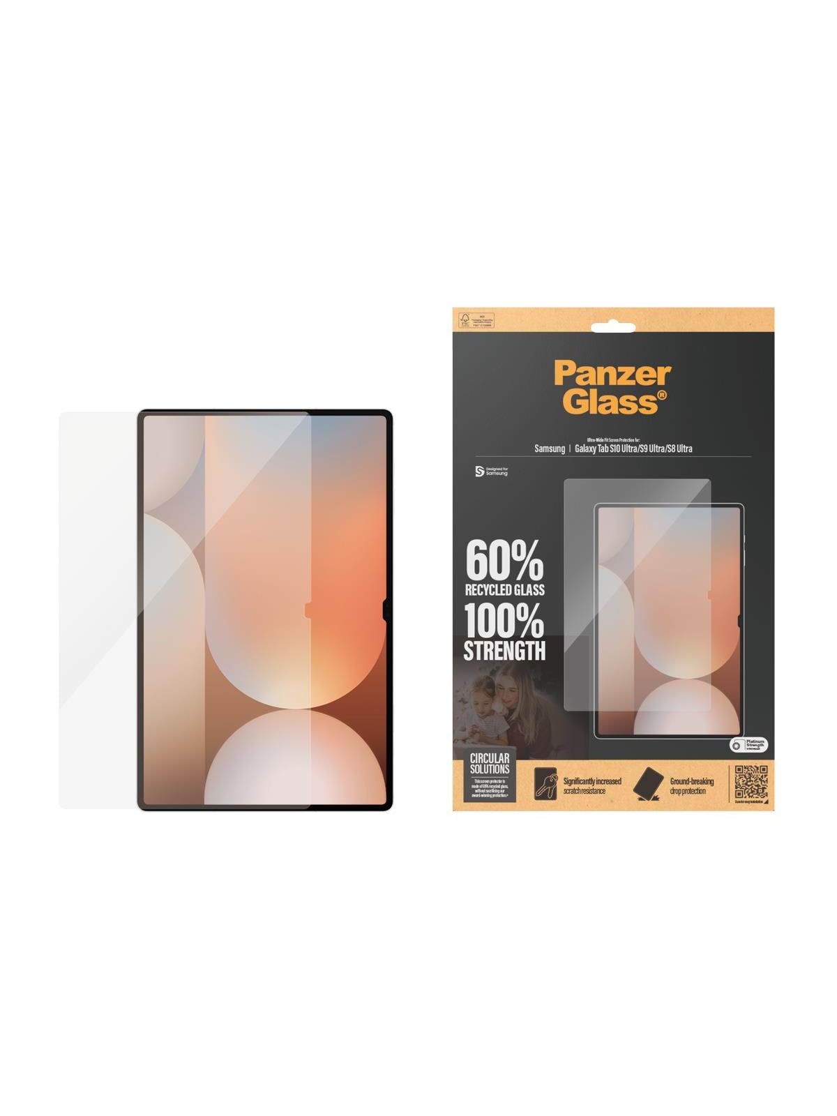 Panzerglass Screen Protector Samsung Galaxy Tab S8 Ultra/s9 Ultra/s10 Ultra - Tablets Anderes Zubehoer - Panzer7380