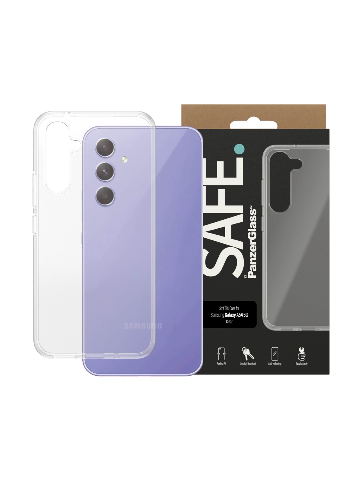 Safe by Panzerglass Tpu Case For Samsung Galaxy A54 5G - Handys Cover Cases - Safe95466