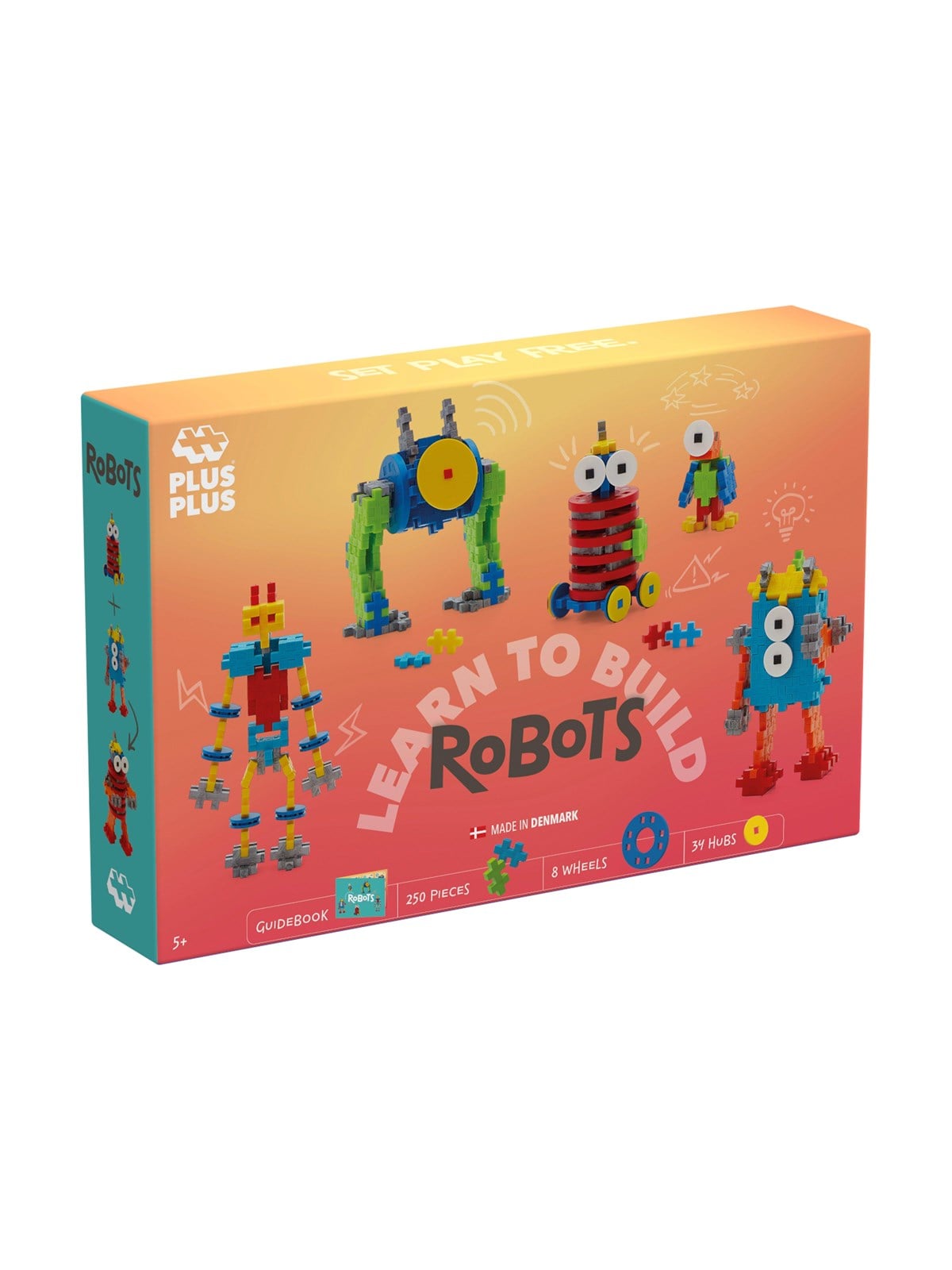 Plus-plus Learn to Build Robots 250 Pcs - Bausets - 3963