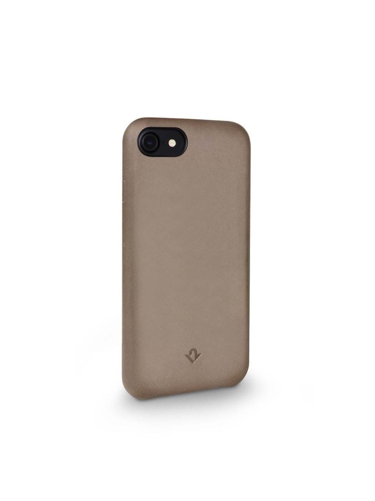 Twelve South Relaxed Leather Case Iphone 7 Plus & Iphone 8 Plus - Warm Taupe - Handys Cover Cases - 12-1651