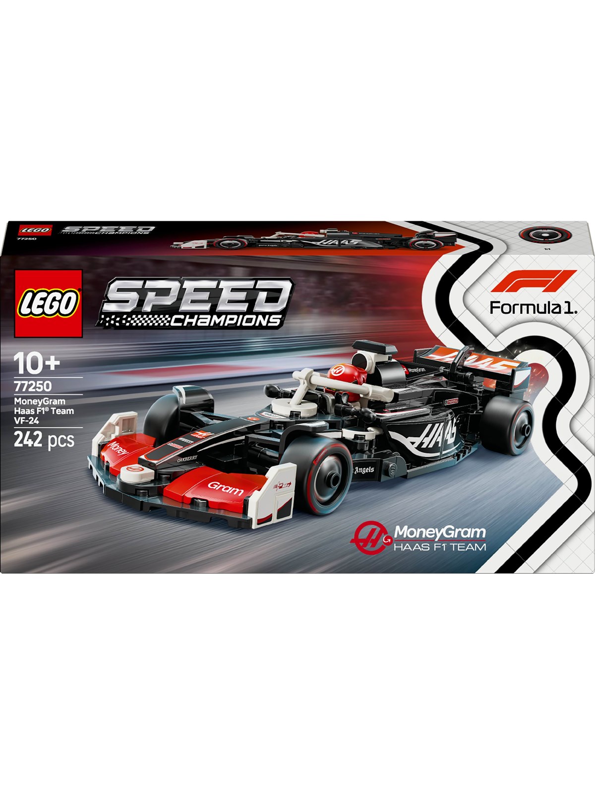 Lego Speed Champions 77250 Moneygram Haas F1 Team Vf-24 Rennauto