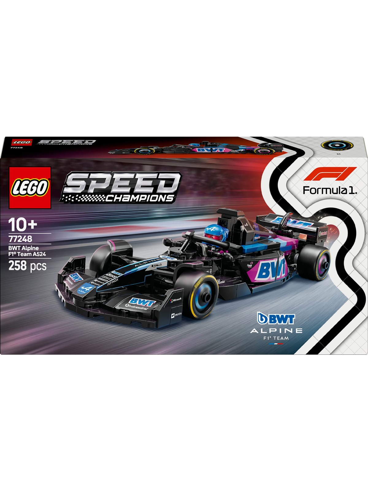 Lego Speed Champions 77248 Bwt Alpine F1 Team A524 Rennauto