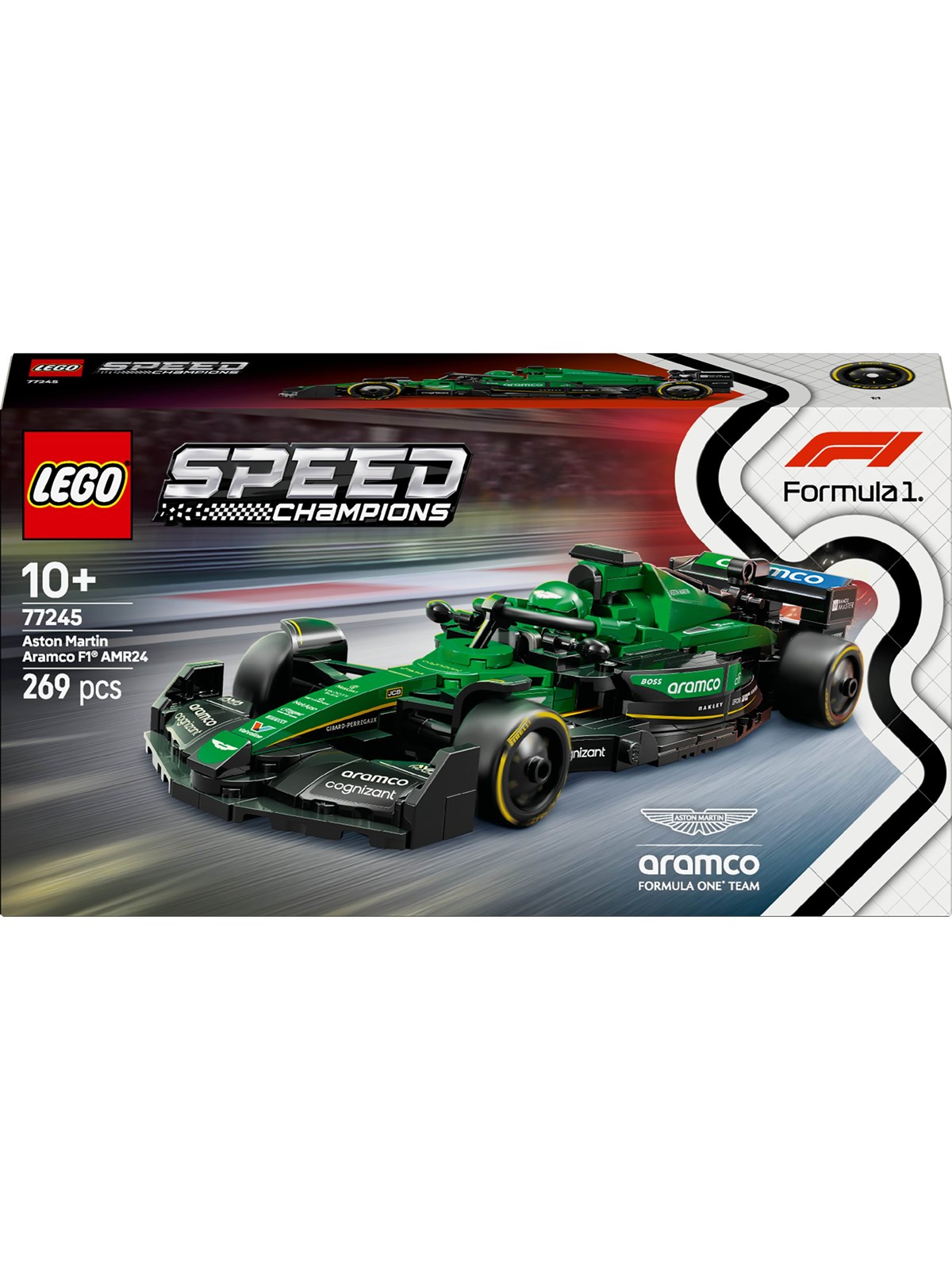 Lego Speed Champions 77245 Aston Martin Aramco F1 Amr24 Rennauto