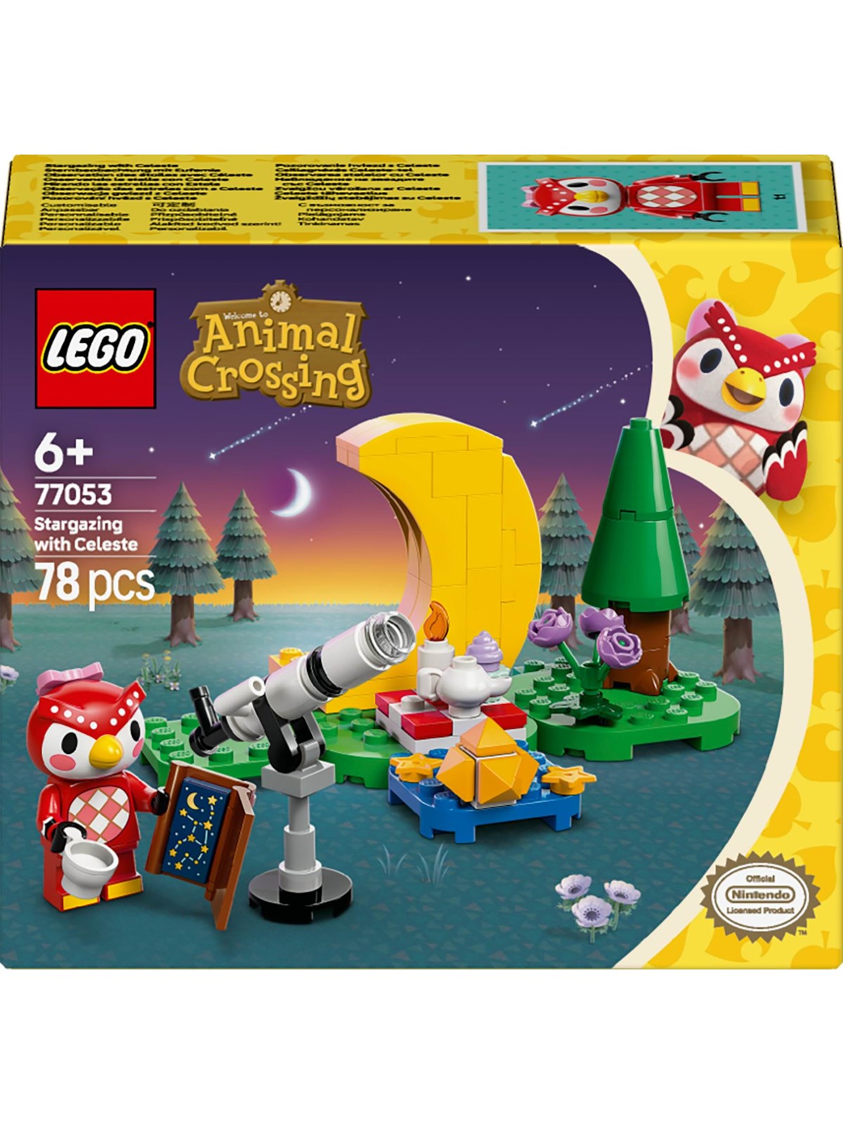 Lego Animal Crossing 77053 Sternbeobachtung Mit Eufemia