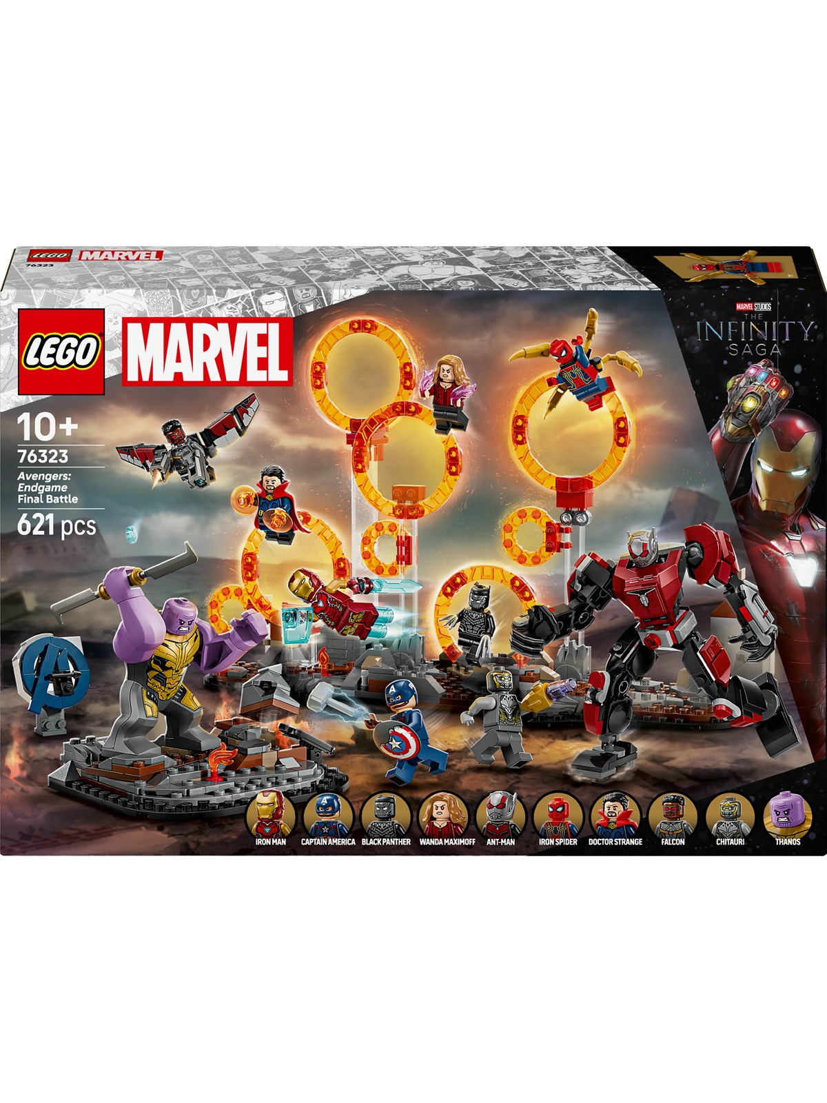Lego Super Heroes Marvel 76323 Avengers: Endgame Letzter Showdown