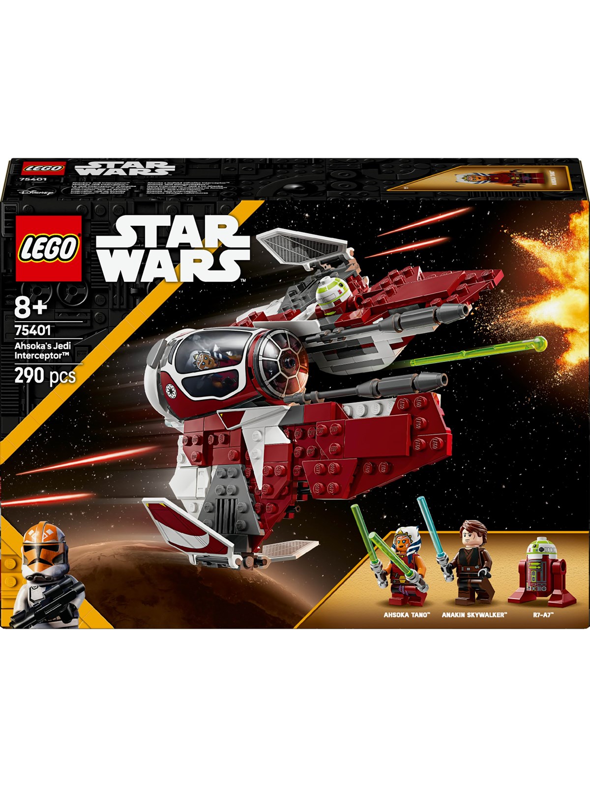 Lego Star Wars 75401 Ahsokas Jedi Interceptor