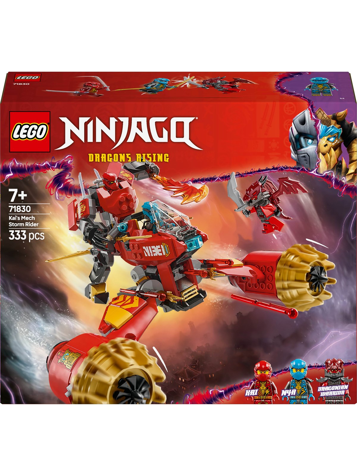Lego Ninjago 71830 Kais Sturmreiter-mech