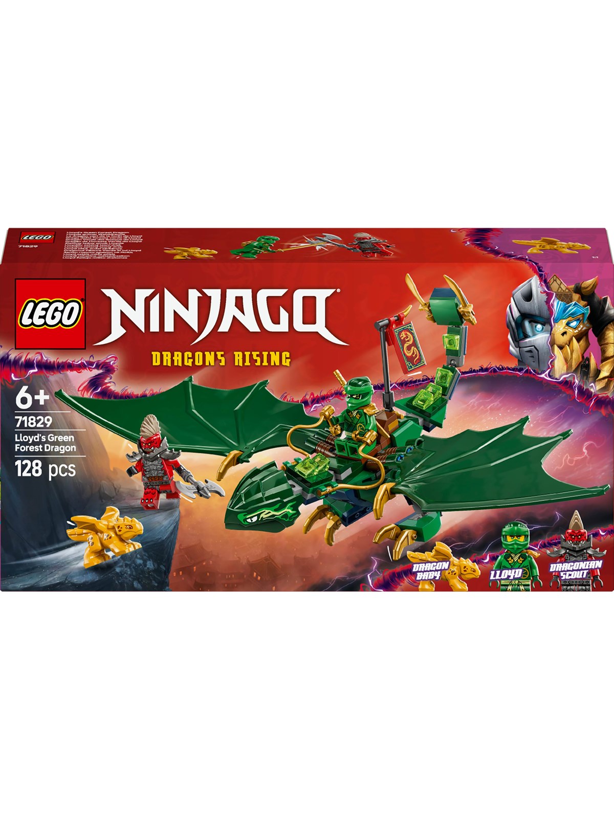 Lego Ninjago 71829 Lloyds Grüner Walddrache