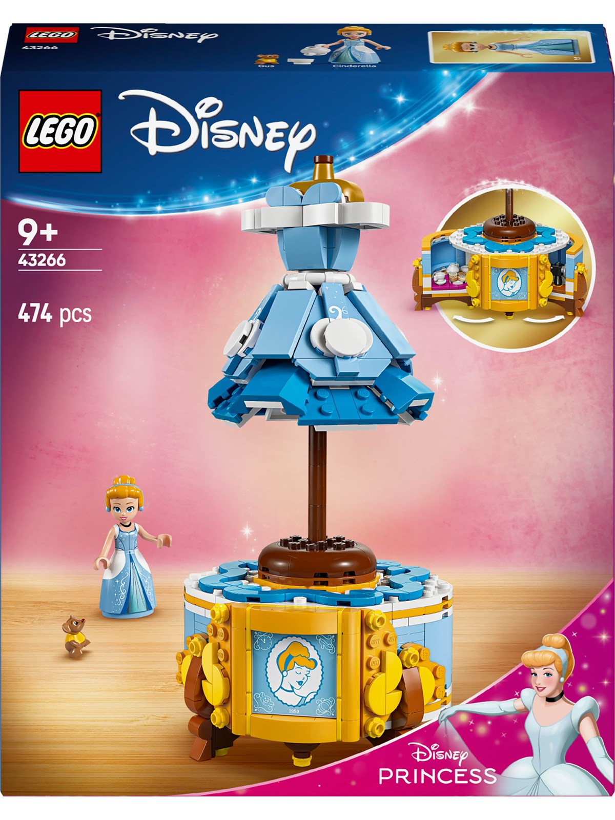 Lego Disney 43266 Cinderellas Kleid