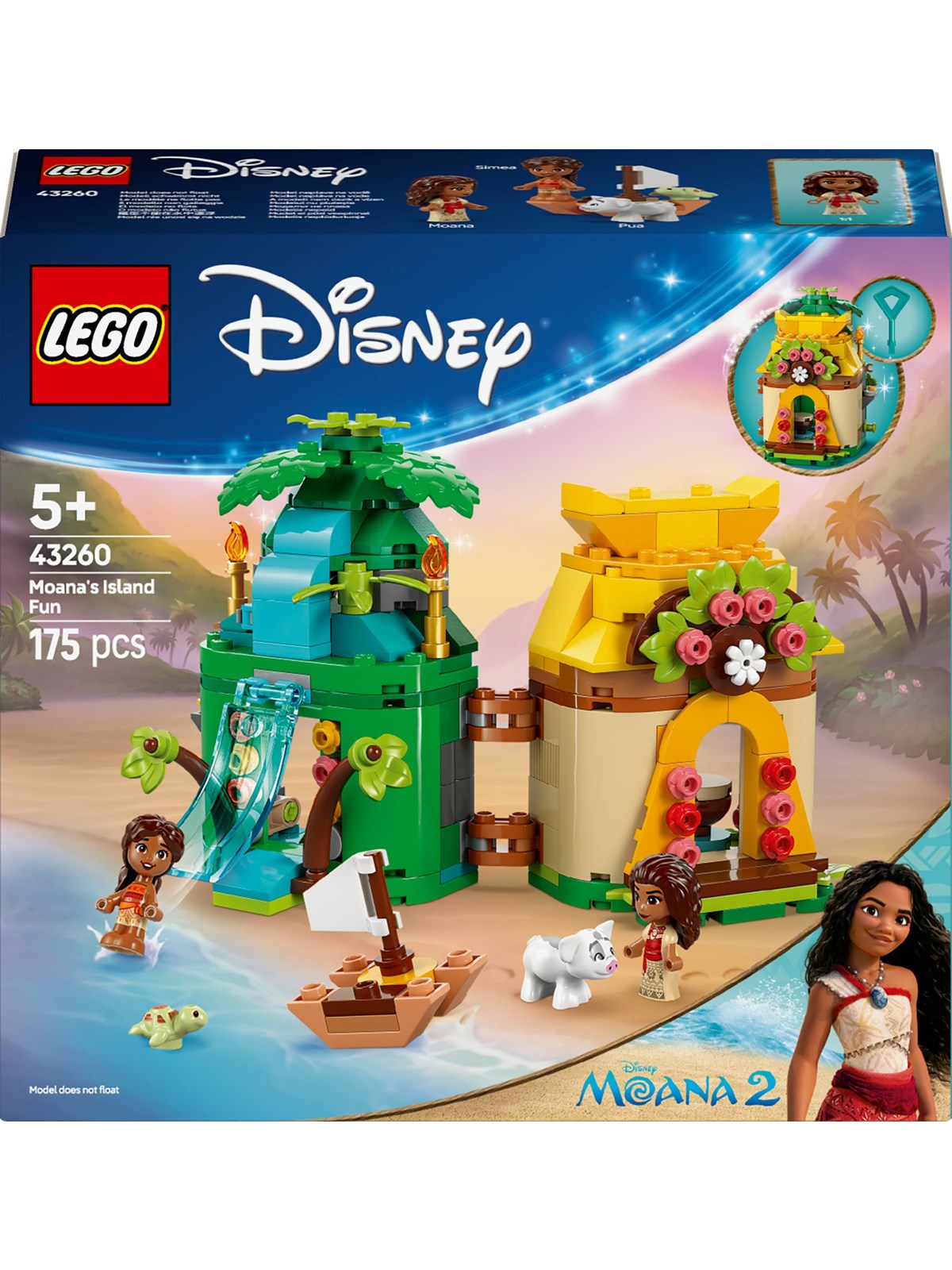 Lego Disney 43260 Vaianas Inselspaß